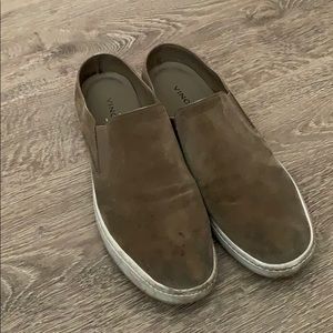 Vince suede slides